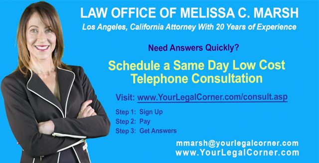 Law Office of Melissa C. Marsh – Collecting Payment for Services
